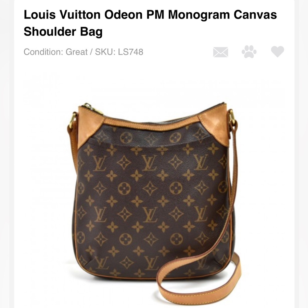Louis Vuitton Odeon crossbody bag 100% authentic